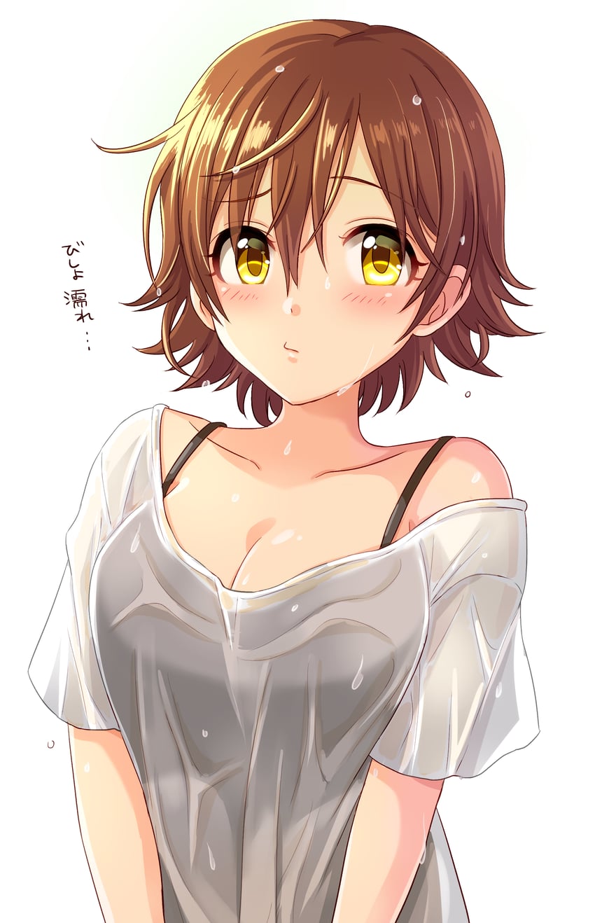 honda mio (idolmaster and 2 more) drawn by popon_ta