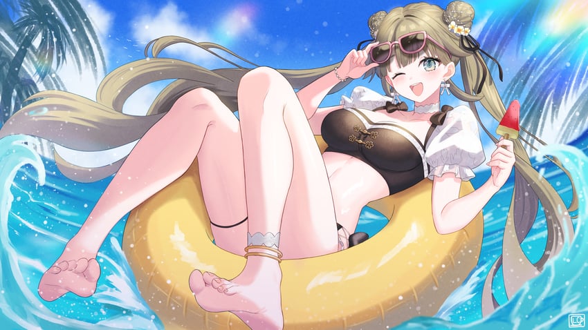 hanabusa lisa (vspo! and 1 more) drawn by lazycoffee_(wyen_iscordo)