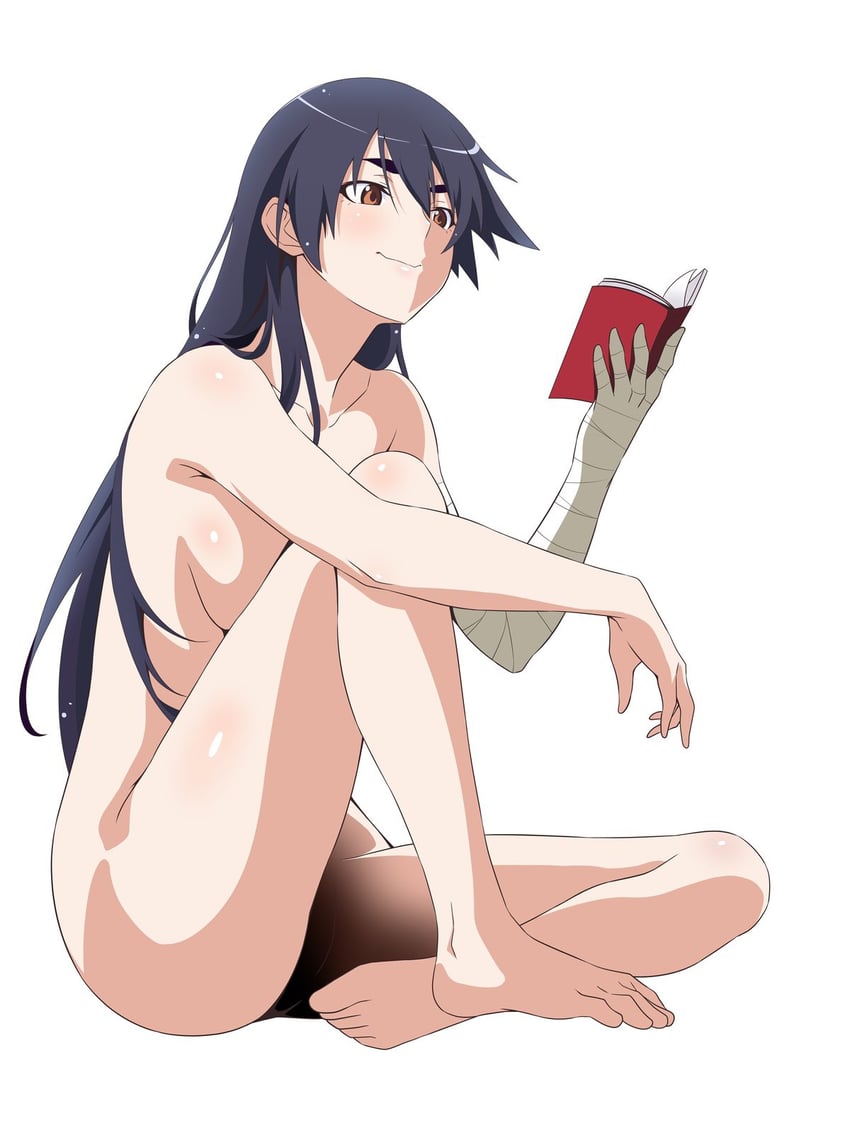 kanbaru suruga (monogatari and 1 more) drawn by guchiknight