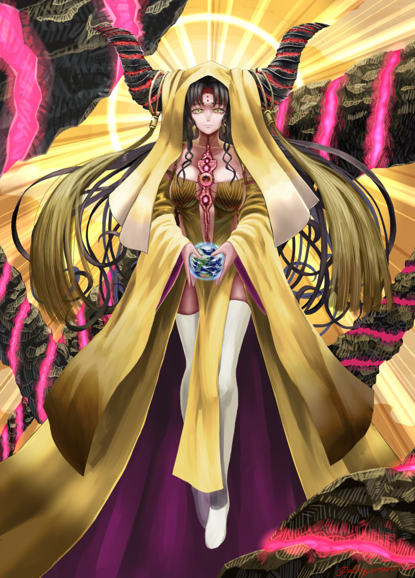 sessyoin kiara (fate and 1 more) drawn by abazu-red