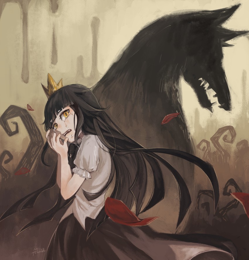 liar princess (usotsuki hime to moumoku ouji) drawn by phytoster