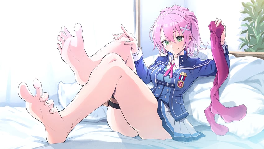 juna crawford (eiyuu densetsu and 2 more) drawn by honshiro_nikori