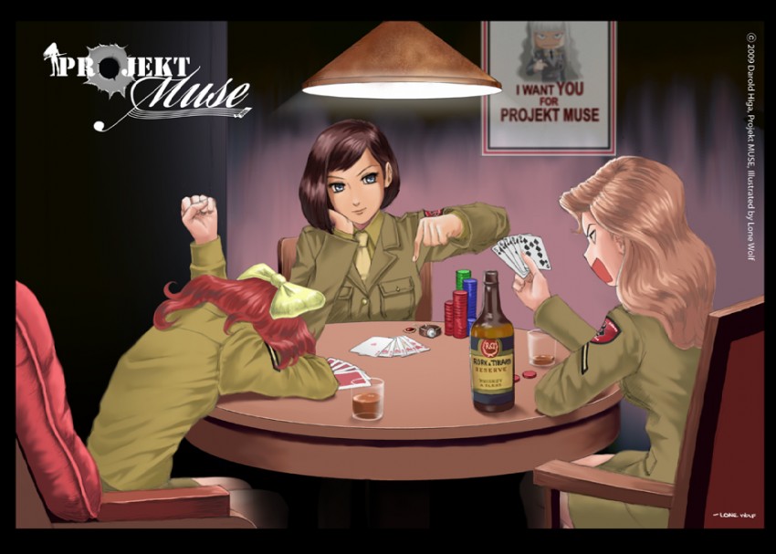 isabella delucca, hope johnson, and helen north (i want you and 1 more) drawn by lone_wolf