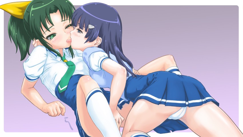 midorikawa nao and aoki reika (precure and 1 more) drawn by rasukaru