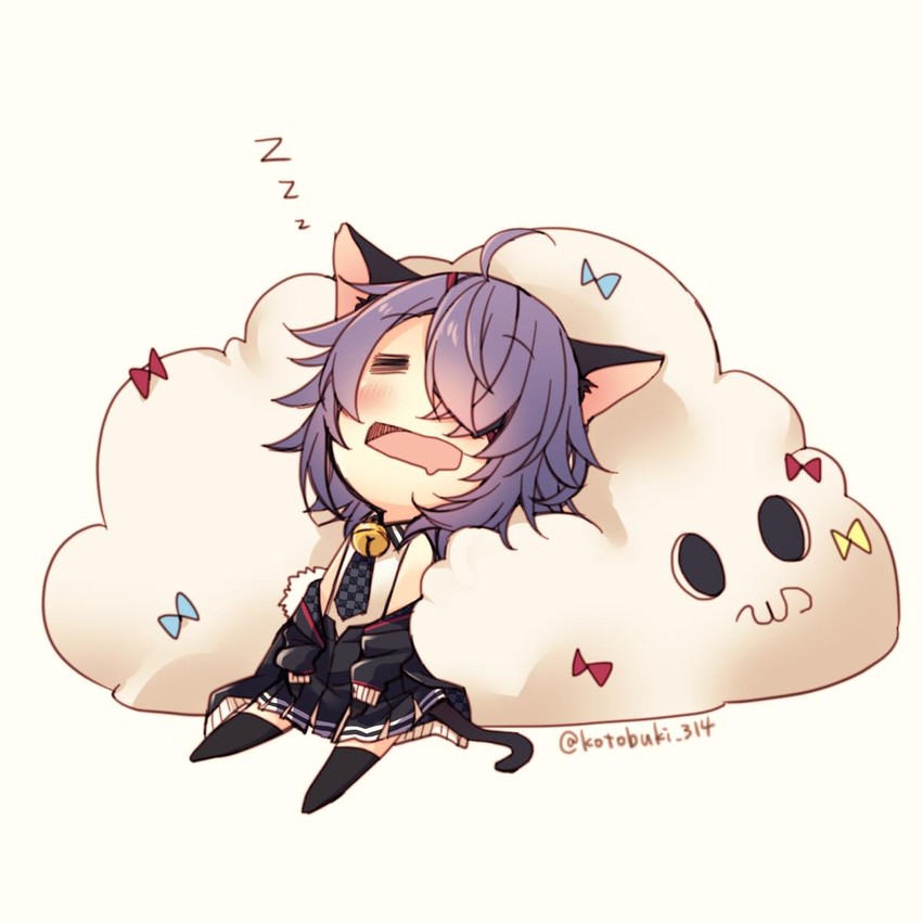 tenryuu, miss cloud, and tenryuu kai ni (kantai collection) drawn by kotobuki_(momoko_factory)