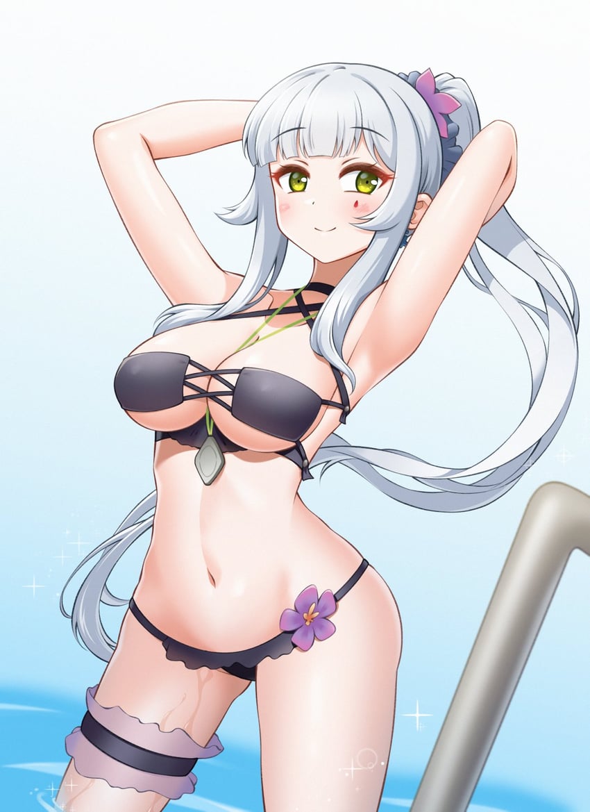 hk416 and klukai (girls' frontline and 1 more) drawn by jiwon_(sj1)