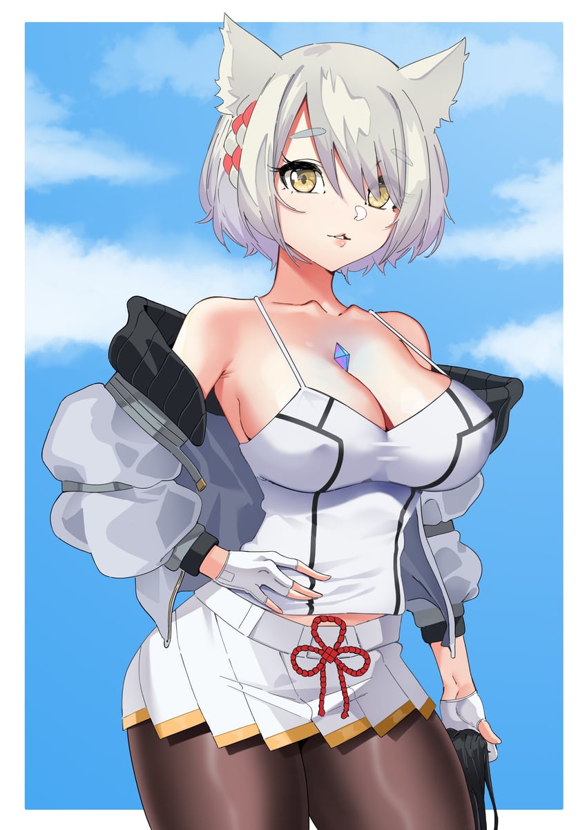 mio (xenoblade chronicles and 1 more) drawn by i_am_anddo