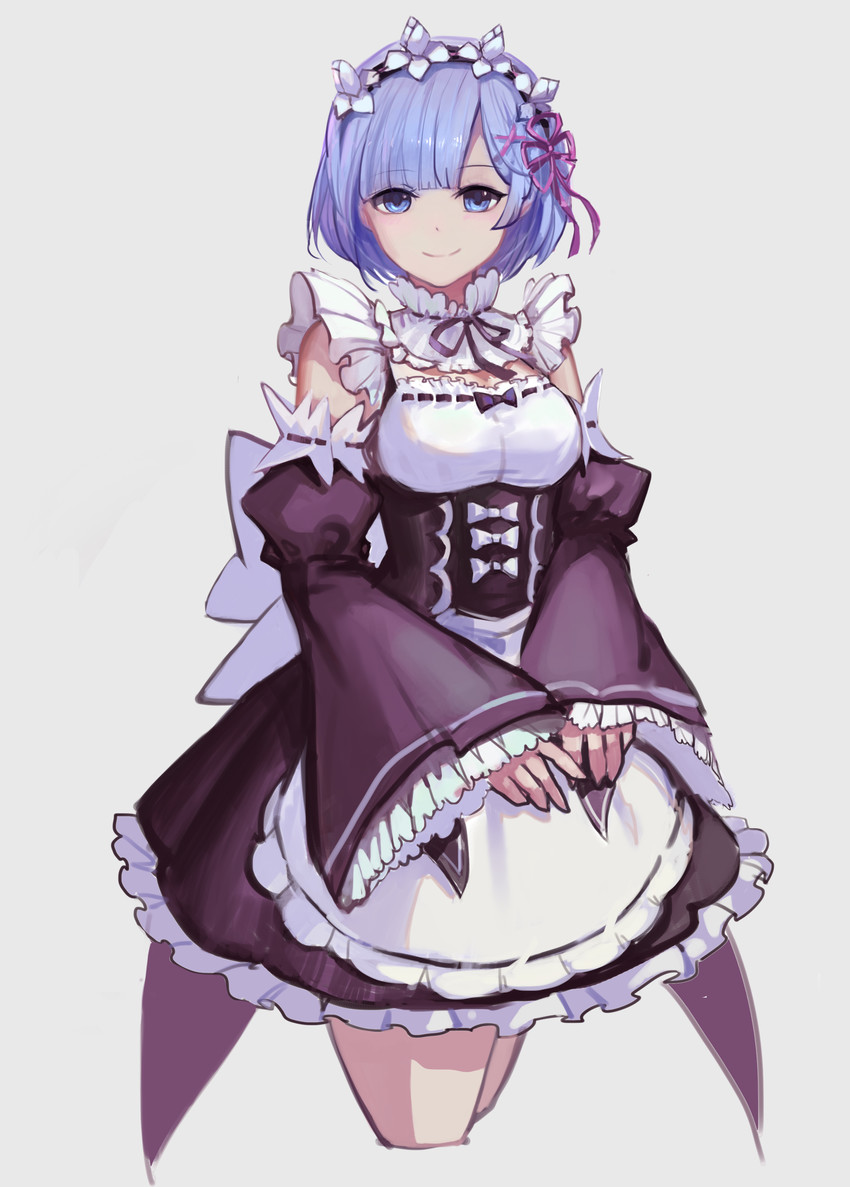 rem (re:zero kara hajimeru isekai seikatsu) drawn by kirbyheimi