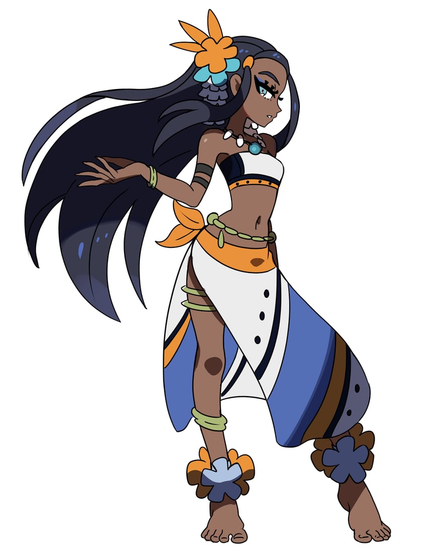 nessa (original and 2 more) drawn by imp_blues