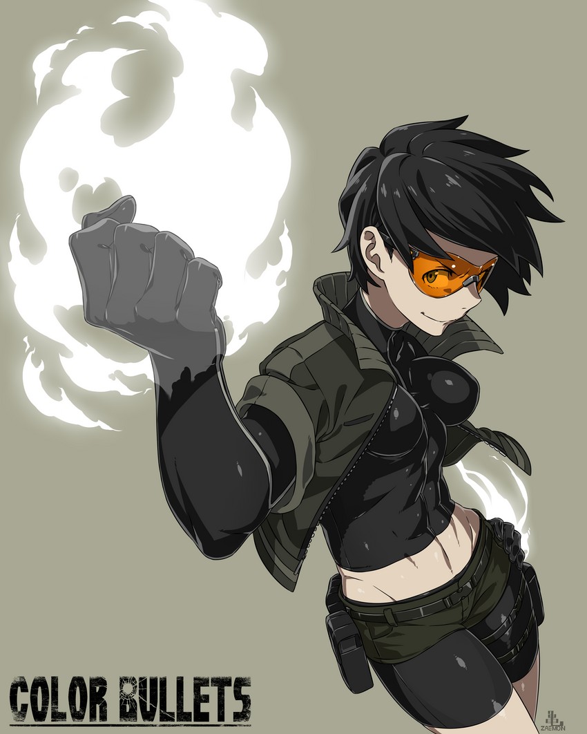 danielle redford (color bullets) drawn by kamezaemon
