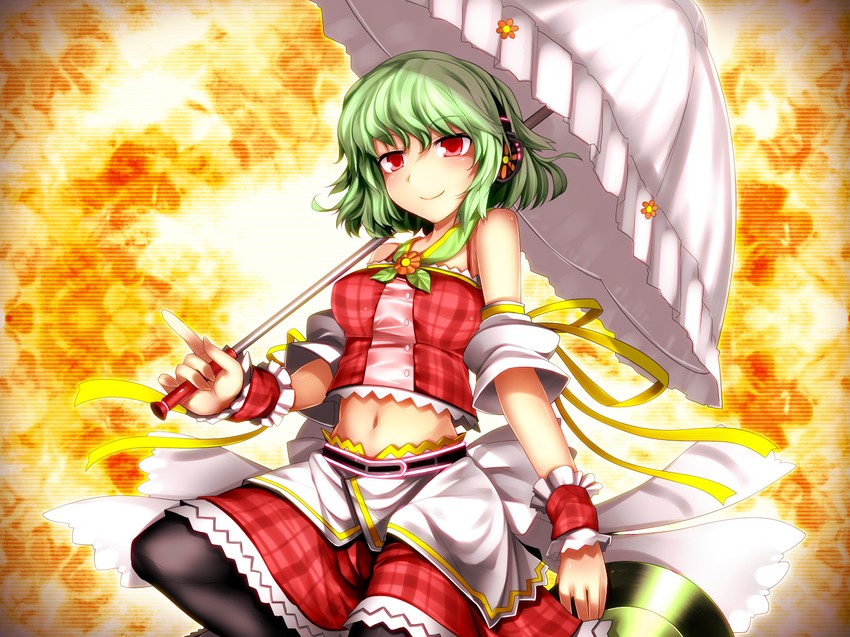 kazami yuuka (touhou) drawn by kazetto
