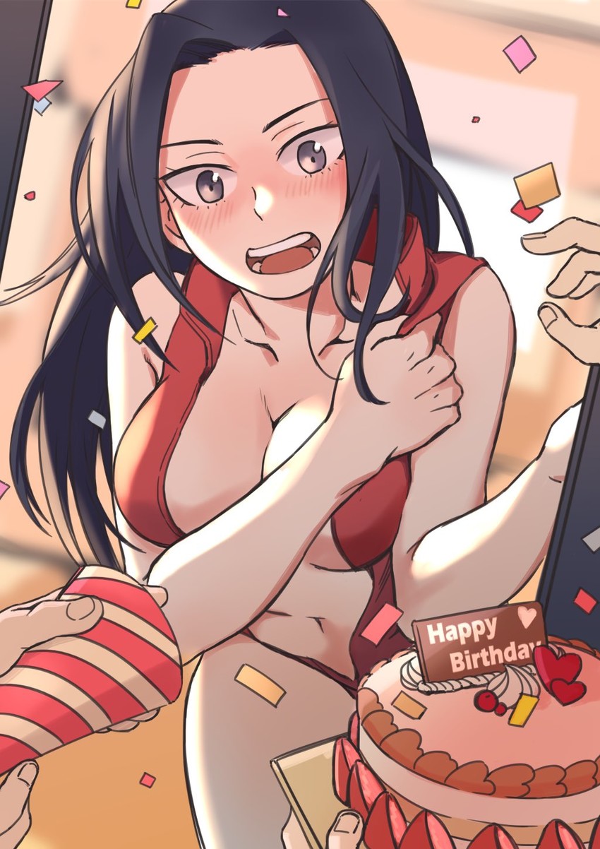 yaoyorozu momo (boku no hero academia) drawn by gwillarmy