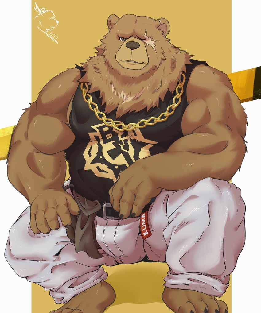 ben bigger (zenless zone zero) drawn by hen_feng_feng