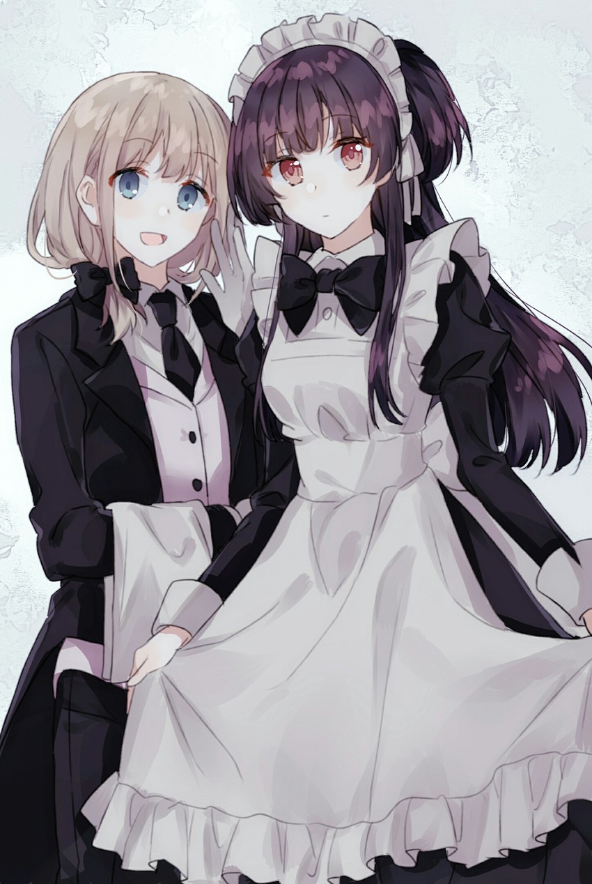 mayuzumi fuyuko and serizawa asahi (idolmaster and 1 more) drawn by migolu