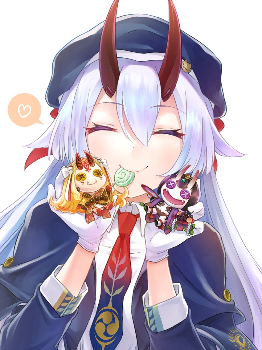shuten douji, tomoe gozen, and ibaraki douji (fate and 1 more) drawn by izumi_(snocs13)