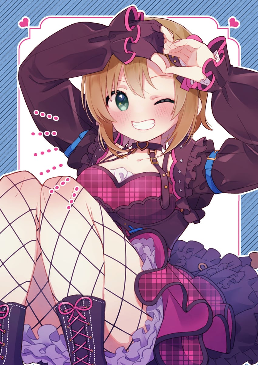 tada riina (idolmaster and 1 more) drawn by umehara_ume