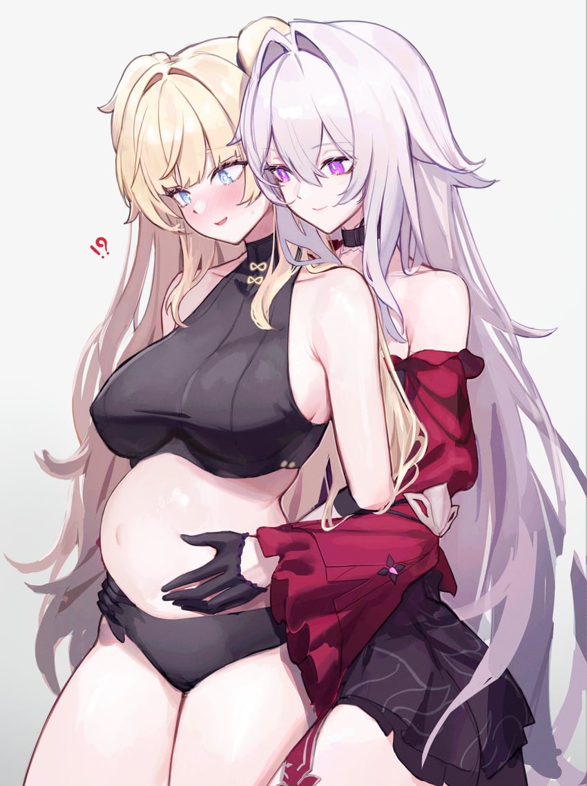 thelema nutriscu and songque (honkai and 1 more) drawn by lysh
