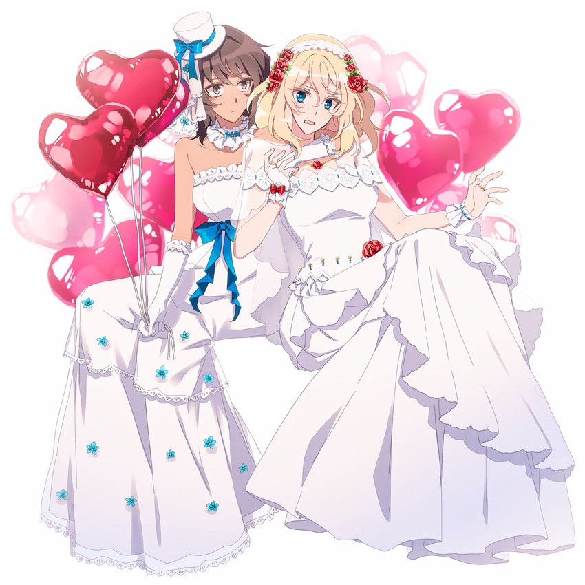 andou and oshida (girls und panzer and 1 more) drawn by amazuki_jou