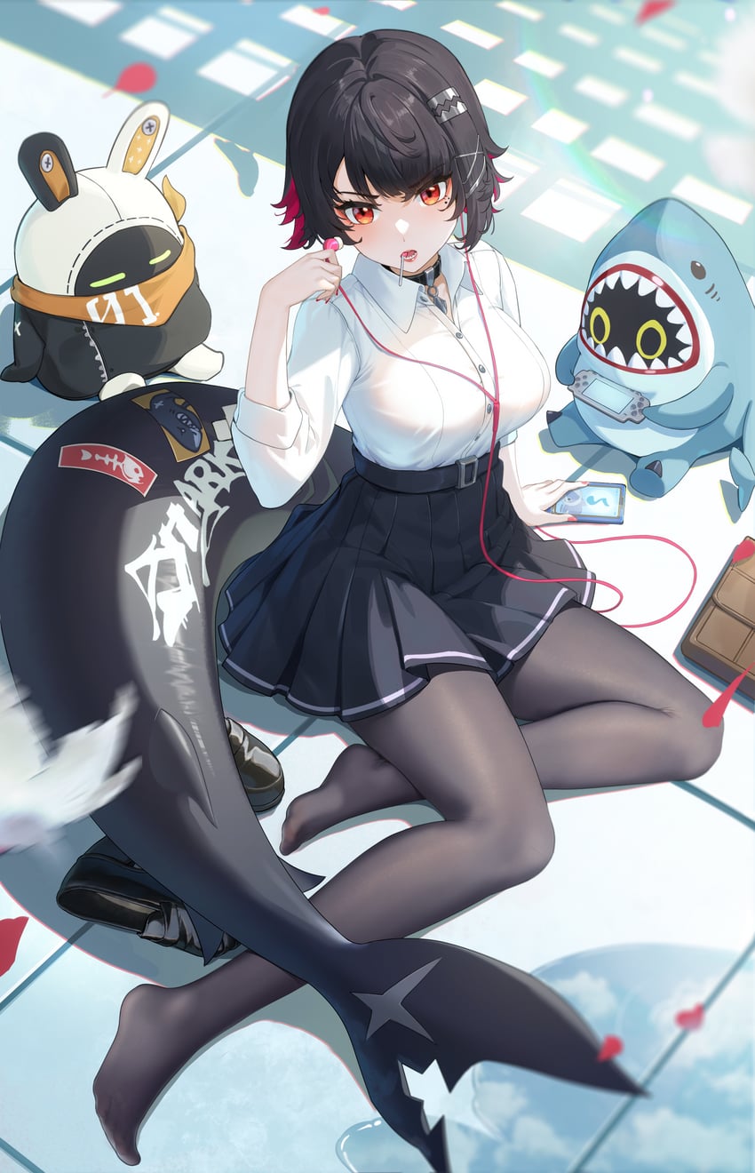 ellen joe, eous, and sharkboo (zenless zone zero) drawn by xiaoshan_jiang