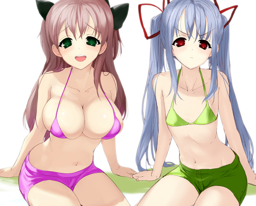 amatsuka tsurara and amatsuka haruka (baby princess) drawn by kusaka_souji
