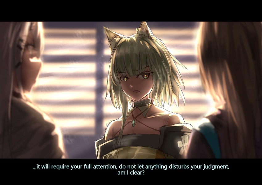 amiya, kal'tsit, and frostnova (arknights) drawn by cishi_nianshao