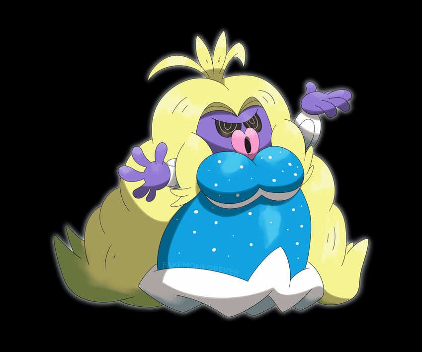 mega jynx (pokemon and 1 more) drawn by fakemonforever