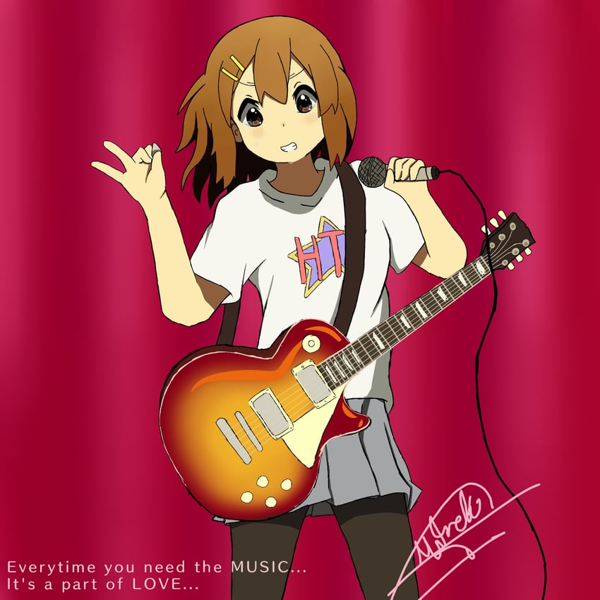 nakano azusa and hirasawa yui (k-on! and 1 more)