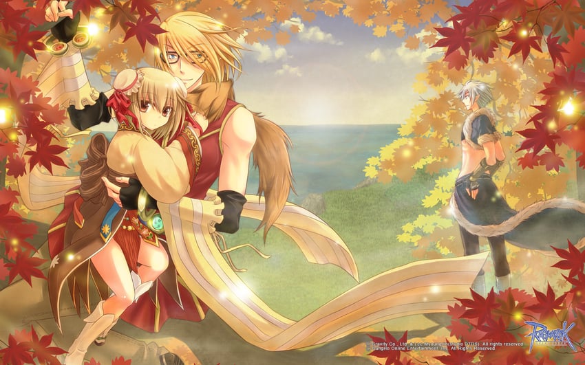 professor, stalker, and soul linker (ragnarok online) drawn by shiiiya