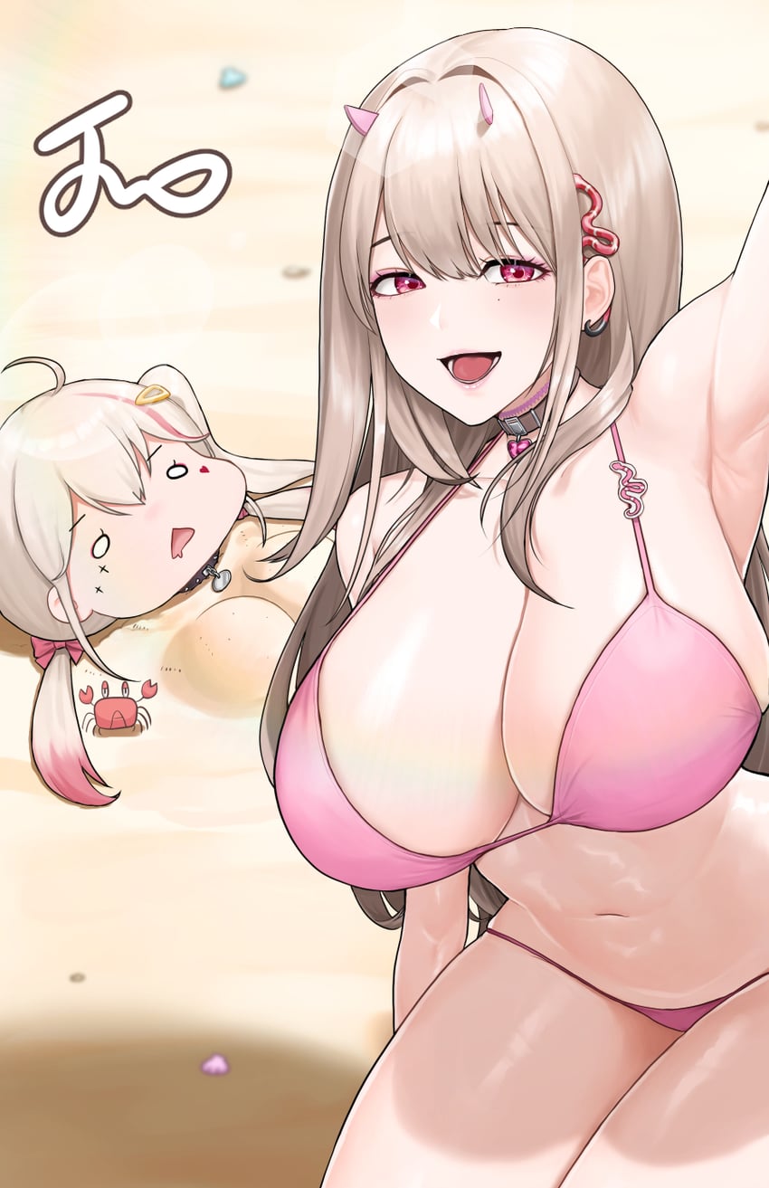 viper and jackal (goddess of victory: nikke) drawn by noorung