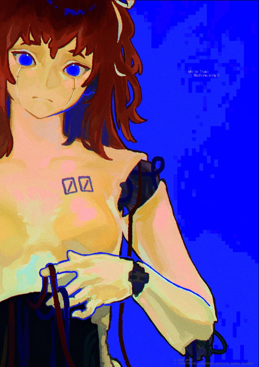 adachi rei (utau and 2 more) drawn by lily_(superkiiisa)