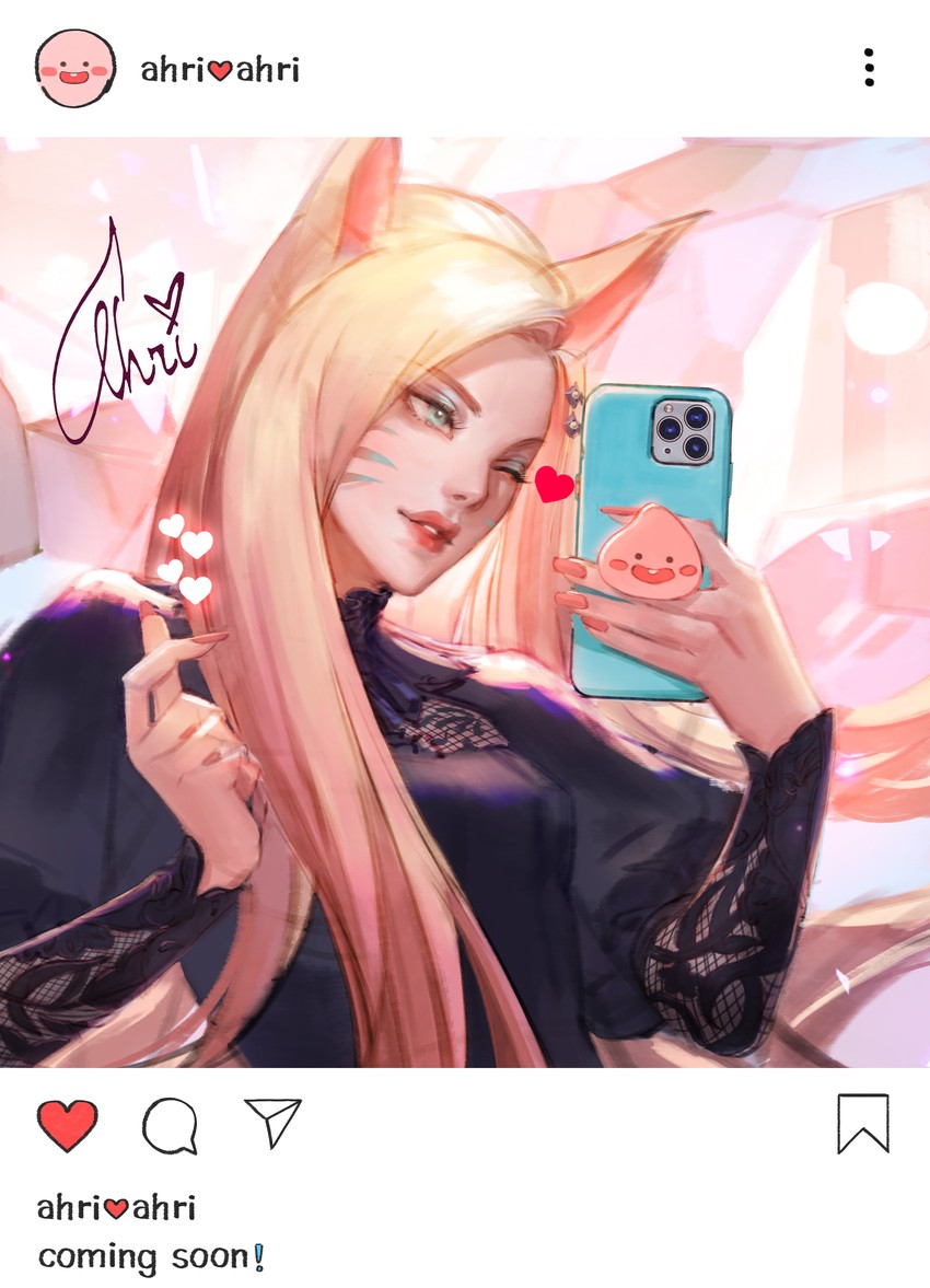ahri, k/da all out ahri, and the baddest ahri (league of legends) drawn by srasa