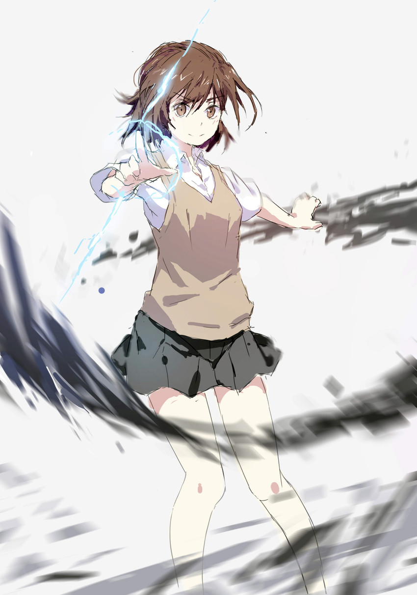 misaka mikoto (toaru majutsu no index and 1 more) drawn by hunter.g