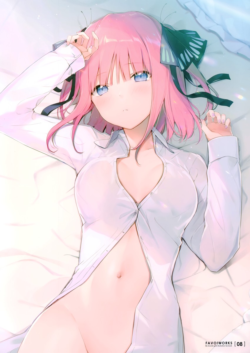 nakano nino (go-toubun no hanayome) drawn by 6u_(eternal_land)