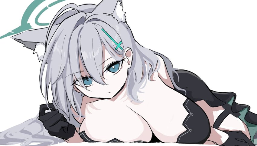 shiroko and shiroko terror (blue archive) drawn by katsuhiko_(bone_hiko)