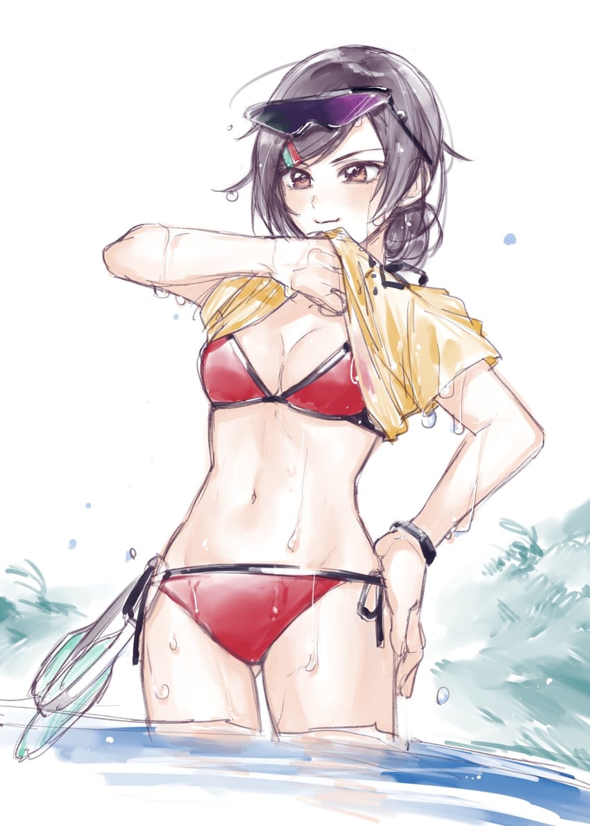 natsu ryoko (mahou shoujo madoka magica and 1 more) drawn by yukishiro_(hitsuji)