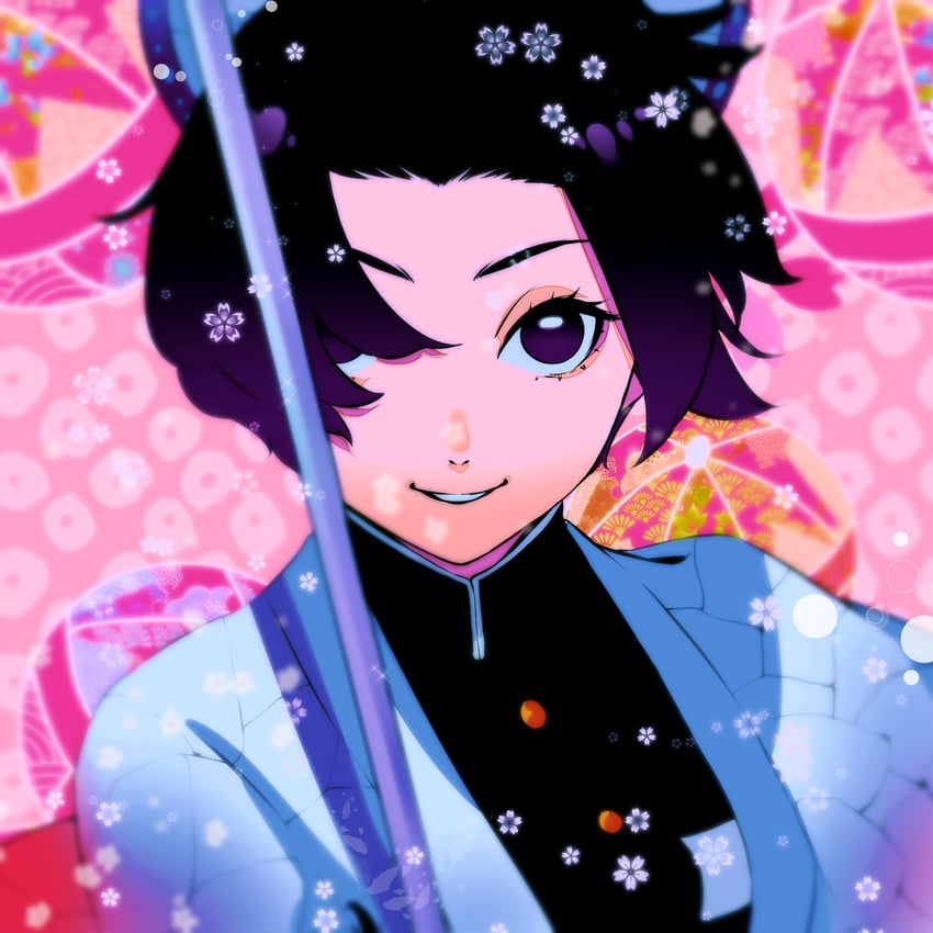 kochou shinobu (kimetsu no yaiba) drawn by angelmo_cromwell