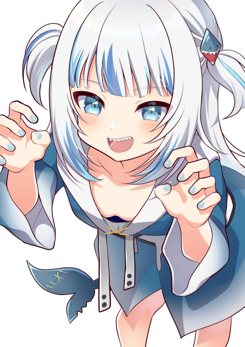 gawr gura (hololive and 1 more) drawn by torinokawori