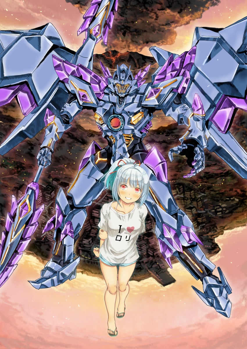 lulu and superbia (yuuki bakuhatsu bang bravern) drawn by garimpeiro