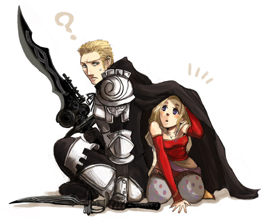 terra branford and gabranth (final fantasy and 3 more) drawn by itanji