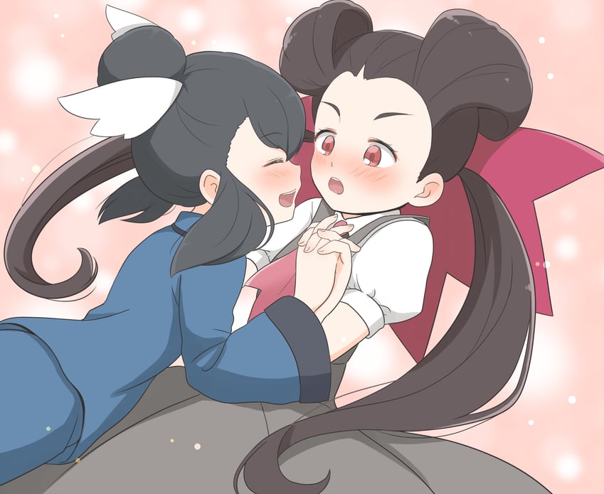 roxanne and liza (pokemon and 1 more) drawn by kurosawa_karura