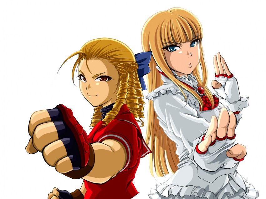 lili and kanzuki karin (street fighter and 2 more) drawn by pleasure-treasure