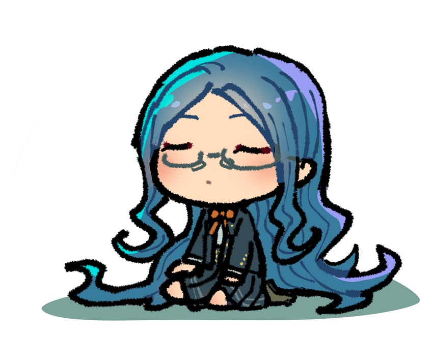 shirogane tsumugi (danganronpa and 1 more) drawn by youko-shima