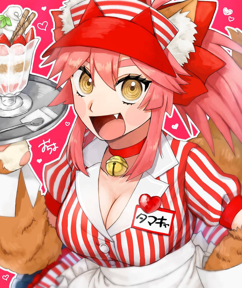 tamamo and tamamo cat (fate and 1 more) drawn by ochiyo
