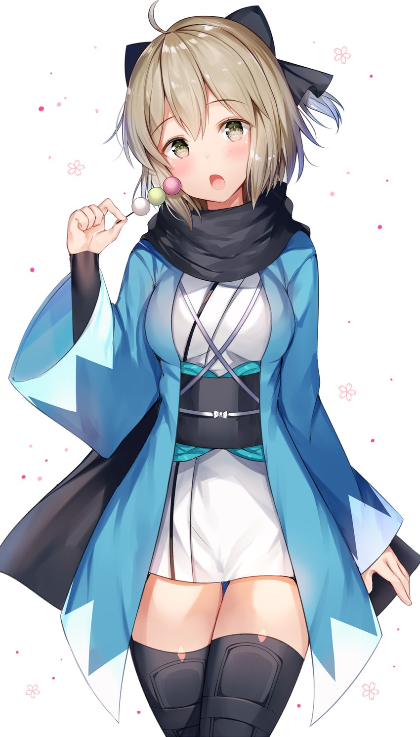 okita souji (fate and 1 more) drawn by aozora_nan
