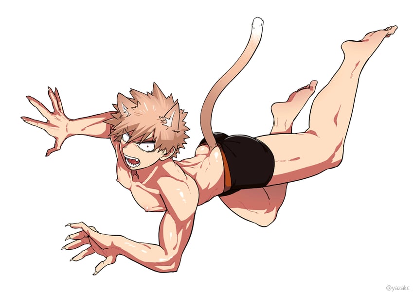 bakugou katsuki (boku no hero academia) drawn by yazaki_(yazakc)