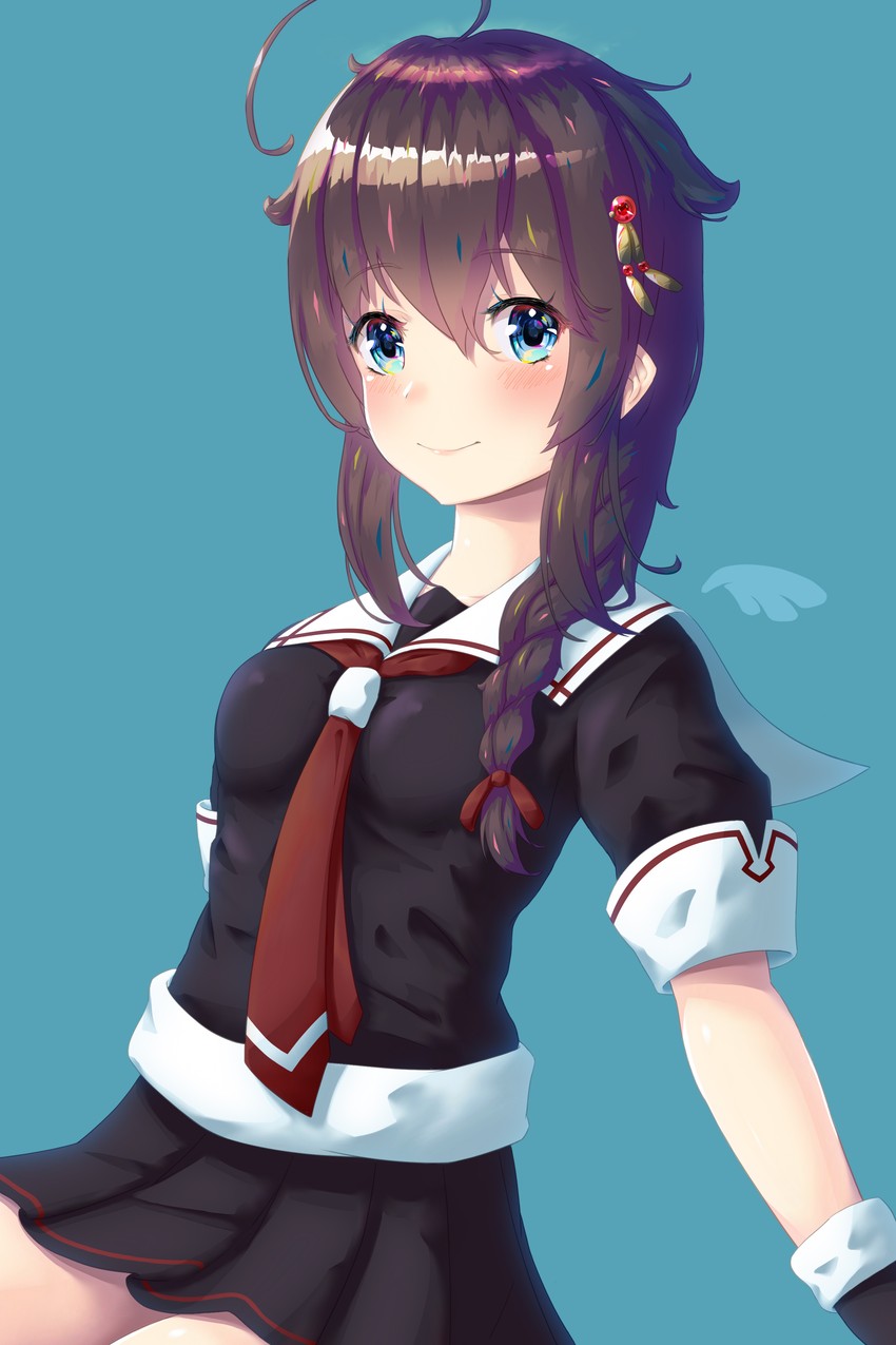 shigure and shigure kai ni (kantai collection) drawn by arthur_ko