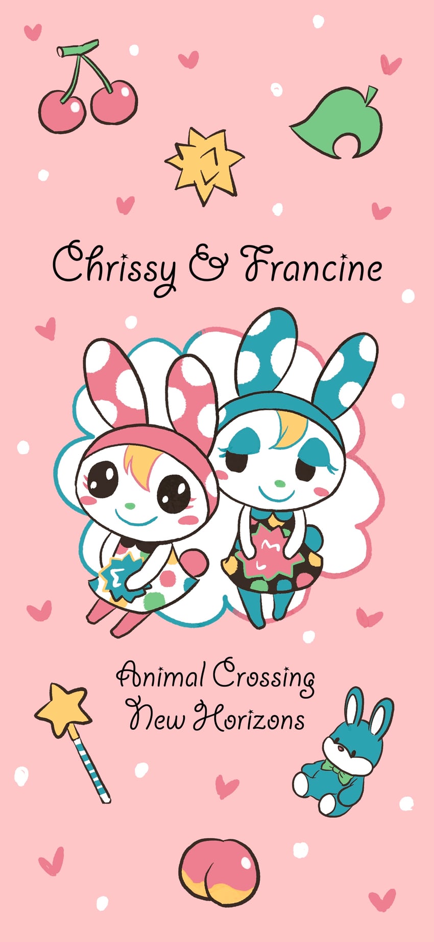 chrissy and francine (animal crossing and 1 more) drawn by mado8g
