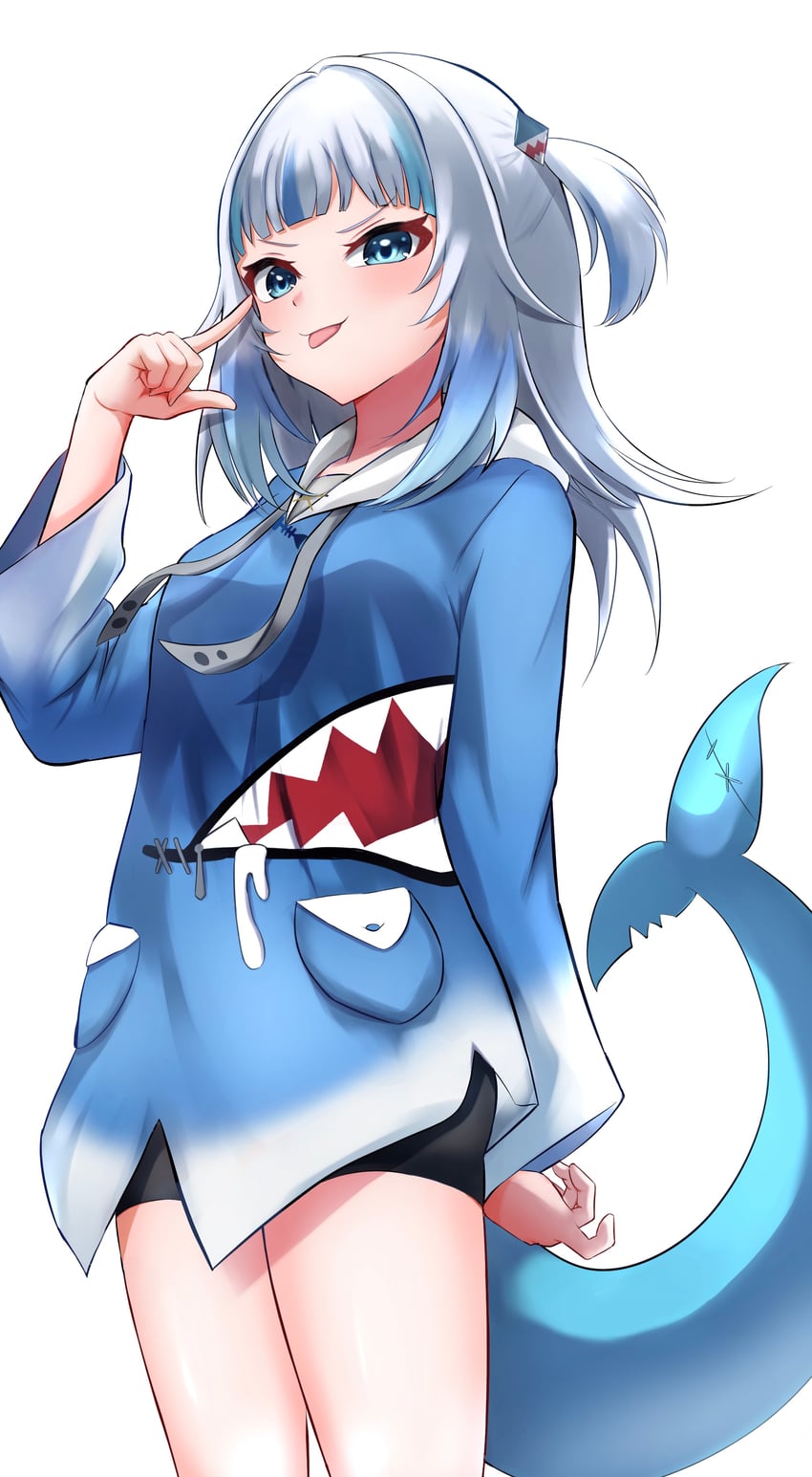 gawr gura (hololive and 1 more) drawn by sora-wo-tomo
