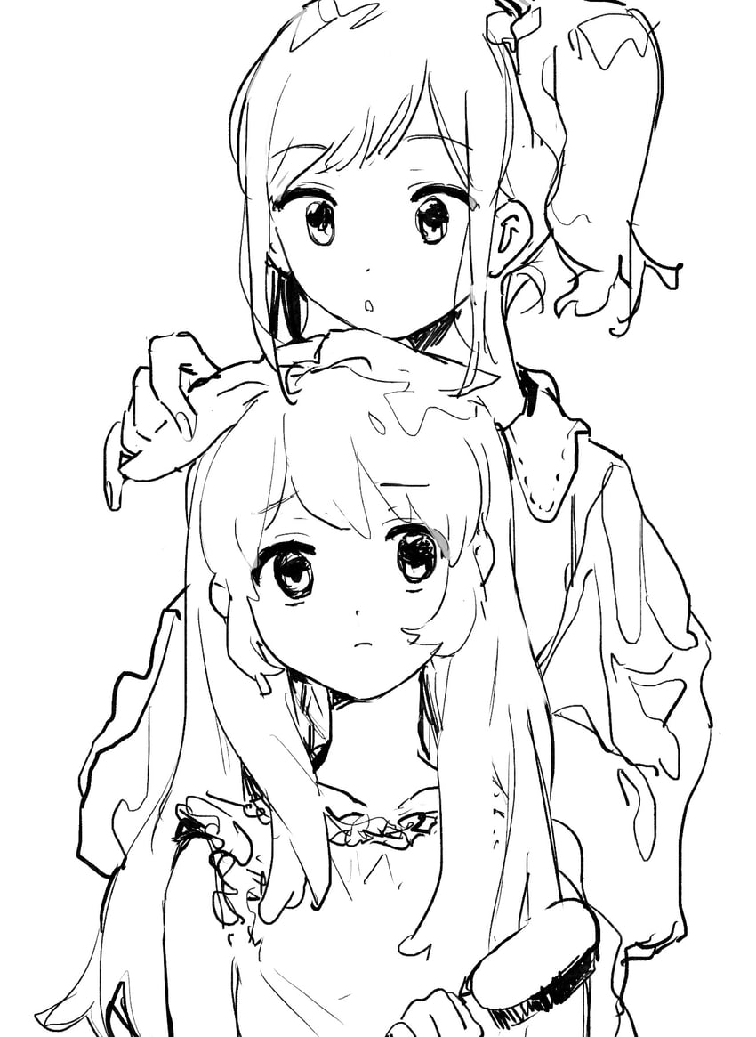 hoshimiya ichigo and kiriya aoi (aikatsu!) drawn by suiso_(owp)