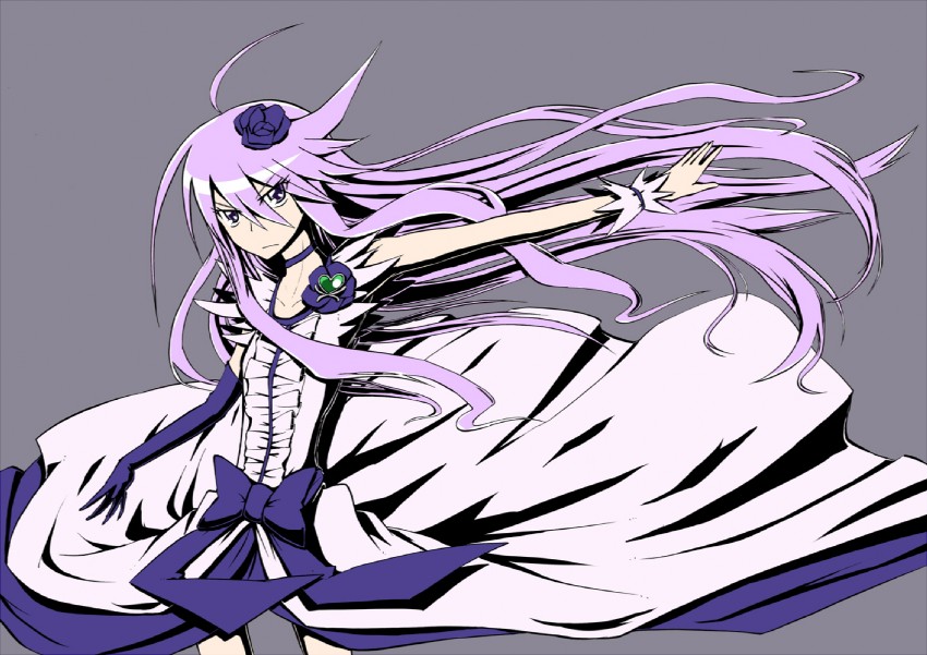 tsukikage yuri and cure moonlight (precure and 1 more) drawn by karu_(ishiken)